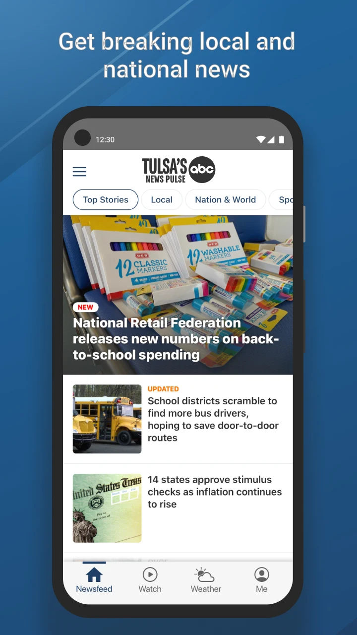 Tulsa’s Channel 8 News screenshot