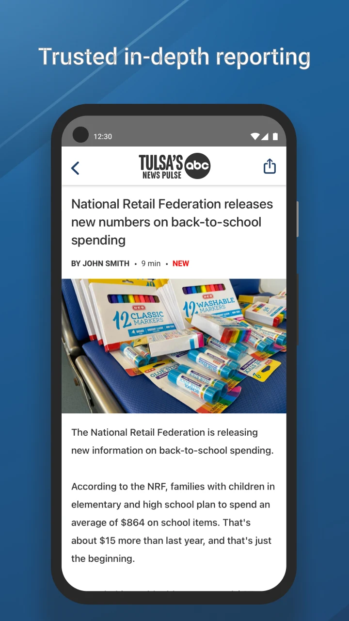 Tulsa’s Channel 8 News screenshot
